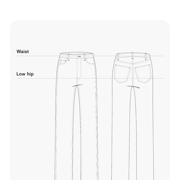 Reformation jeans nice stone wash color straight  leg size 25 perfect condition! - Picture 6 of 6